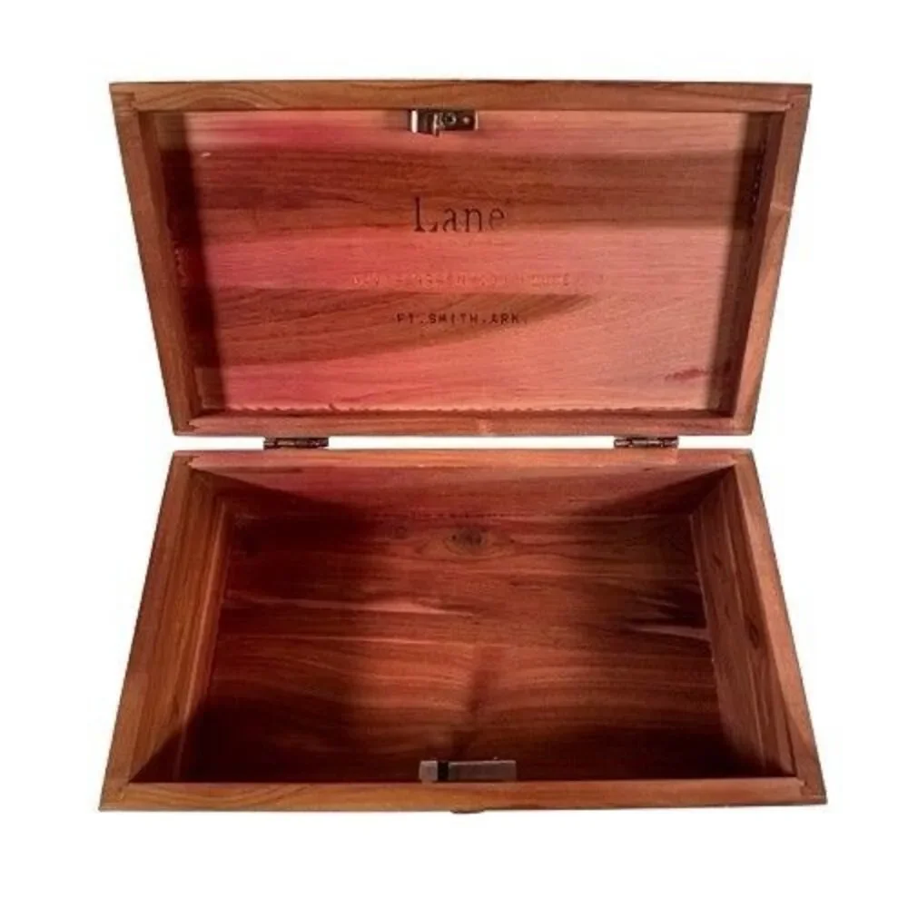 Vintage Lane Cedar Mini Hope Chest Trinket Jewelry Storage Box Ft Smith Arkansas
